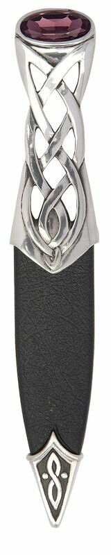 Islay Polished Pewter Sgian Dubh