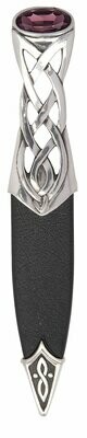 Islay Polished Pewter Sgian Dubh