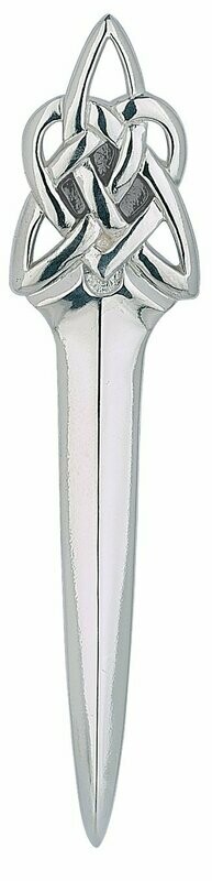 Celtic Dirk Silver Kilt Pin