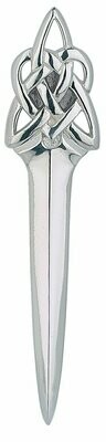 Celtic Dirk Silver Kilt Pin