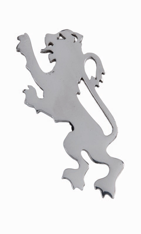 Modern Lion Rampant Kilt Pin