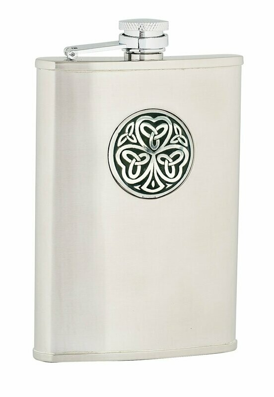 Shamrock Stainless Steel Flask