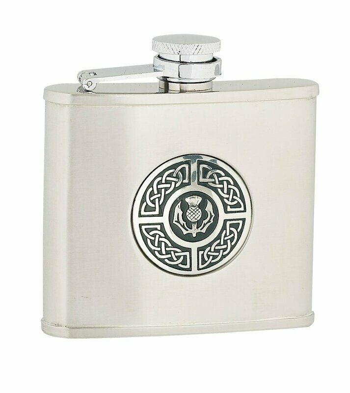 Thistle & Celtic Stainless Steel Flask