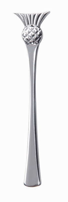 Simple Thistle Kilt Pin