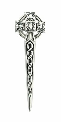 Celtic Cross Kilt Pin
