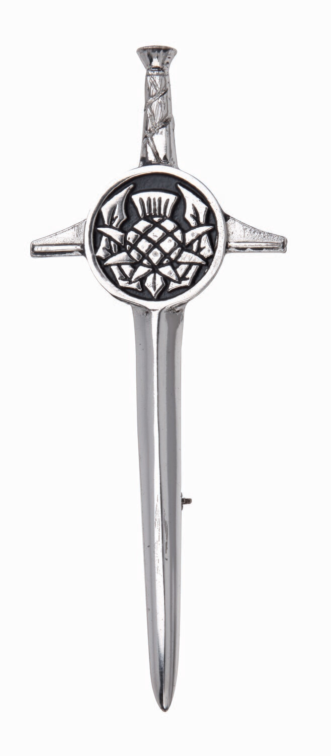 Thistle Kilt Pin