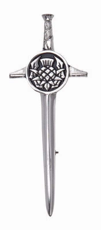 Thistle Kilt Pin