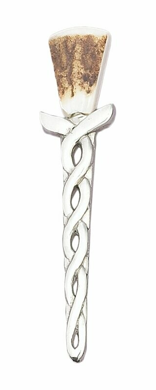 Stag Horn Celtic Kilt Pin