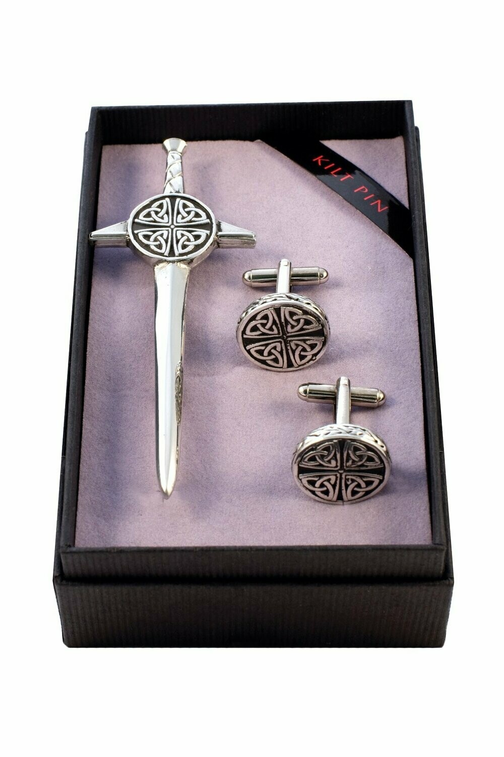 Celtic Kilt Pin & Cufflink Set