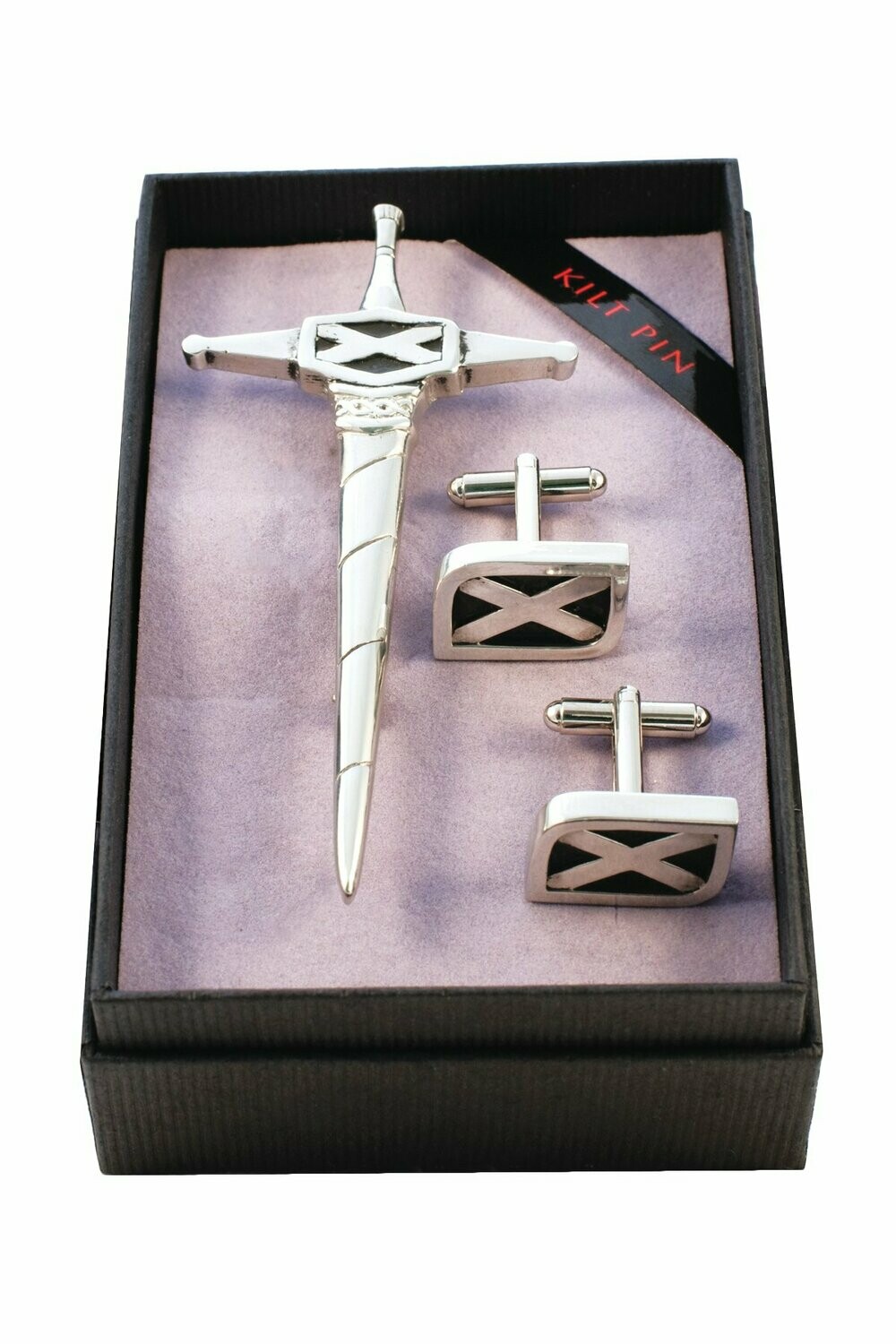 Saltire & Cufflink Set