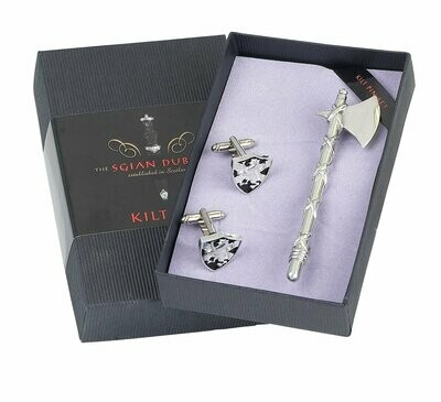 Axe Kilt Pin & Cufflink Set