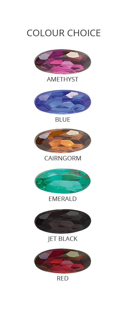 St Andrews 4 Piece Gift Set, Stone Colour: Amethyst