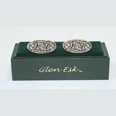 Oval Polished Cufflinks