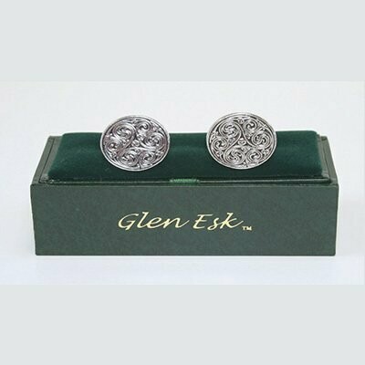 Round Polished Cufflinks