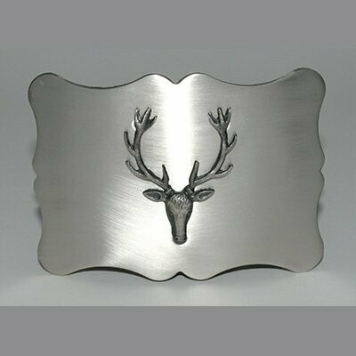 Stag Kilt Buckle