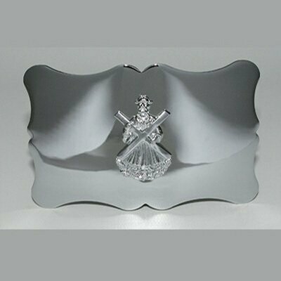 St Andrews Kilt Buckle, Finish: Chrome
