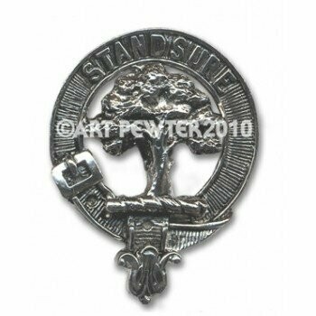 Clan Crest Cap Badge