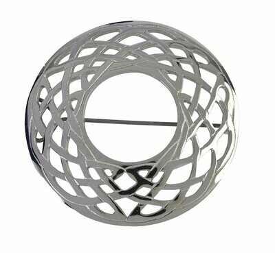Celtic Plaid Brooch