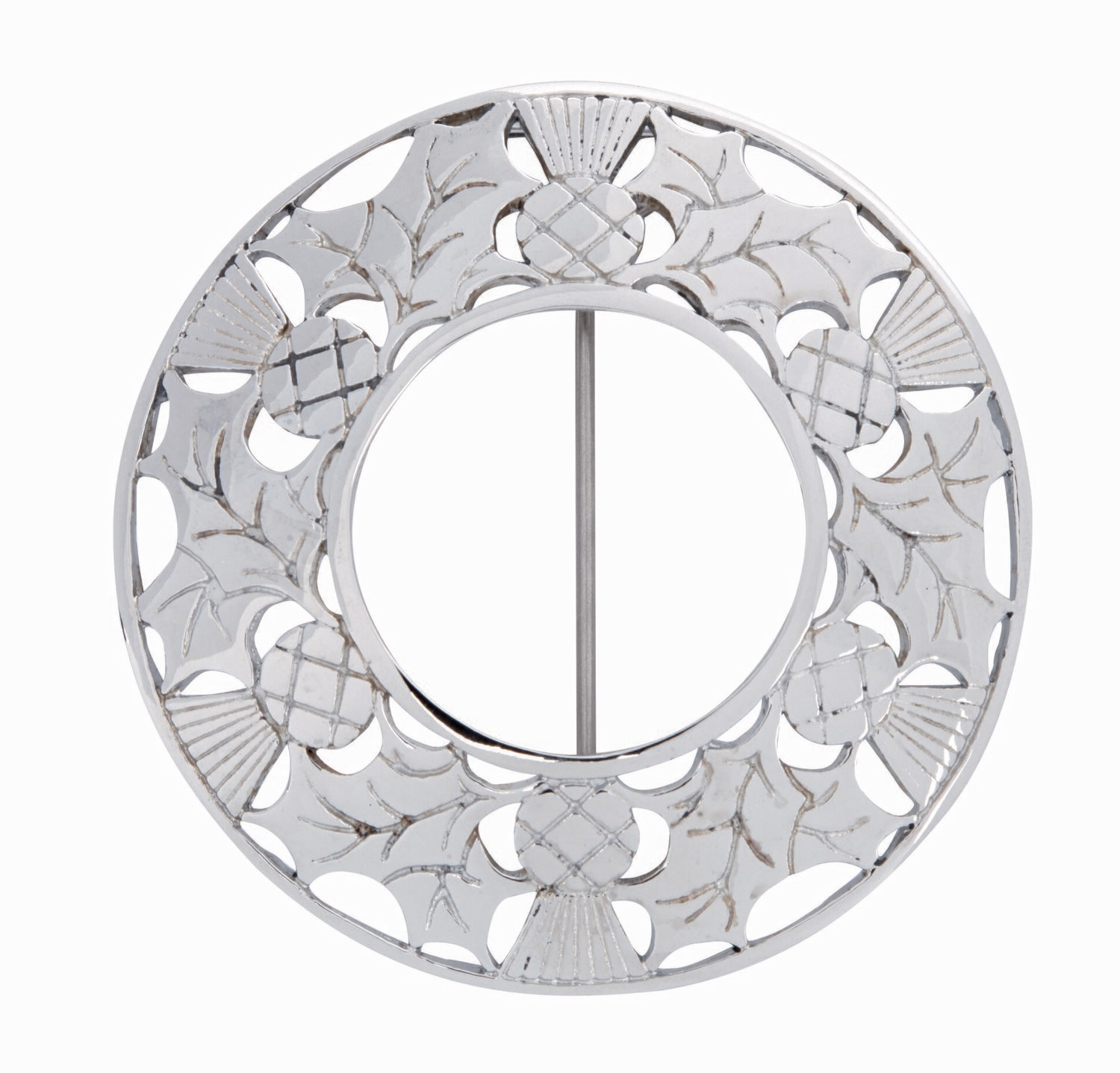 Plain Thistle Plaid Brooch
