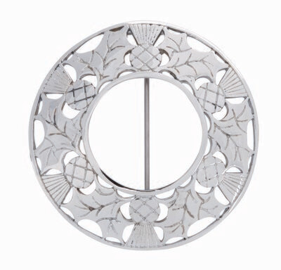 Plain Thistle Plaid Brooch
