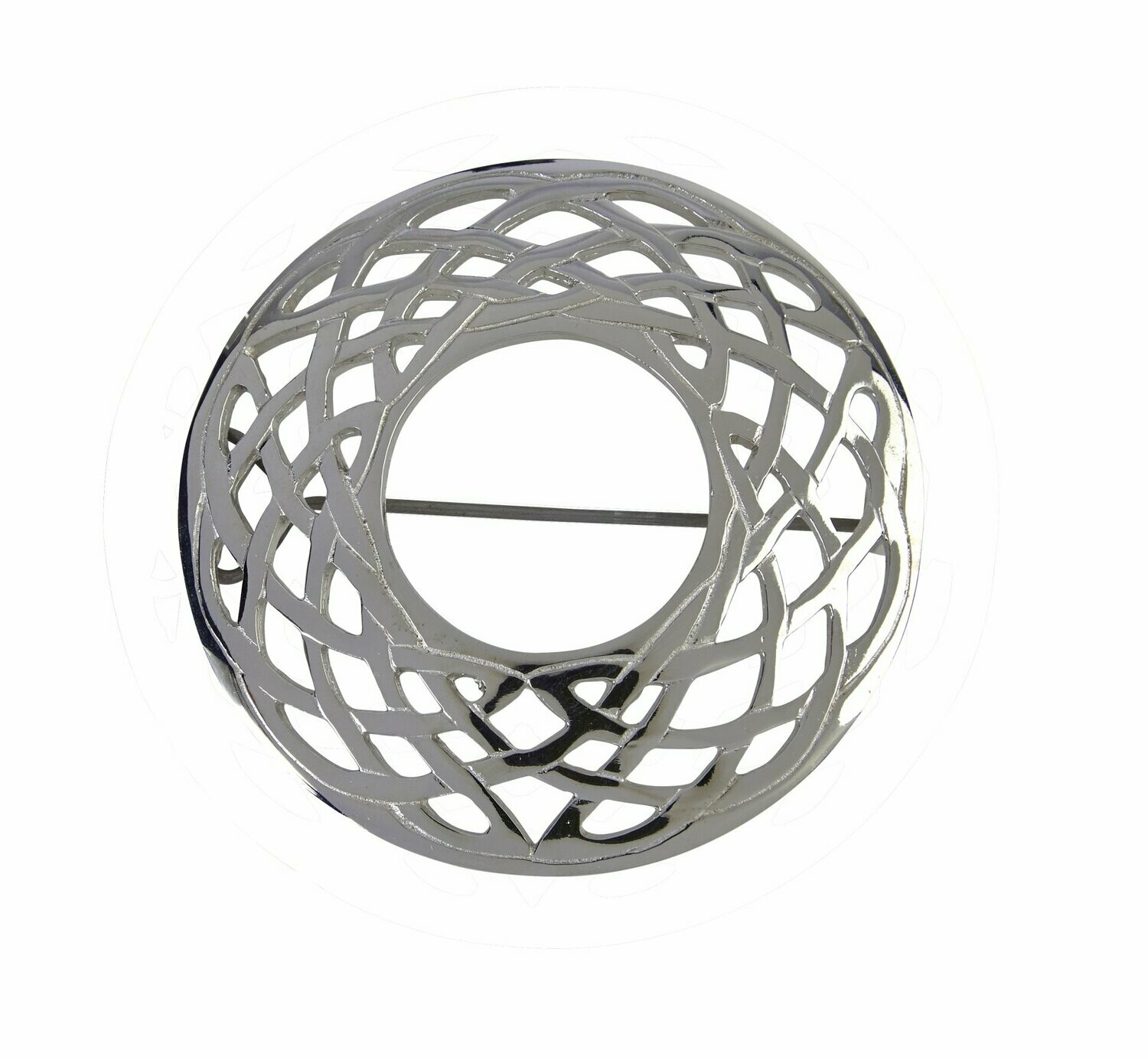 Small Celtic Plaid Brooch
