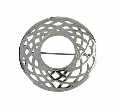 Small Celtic Plaid Brooch