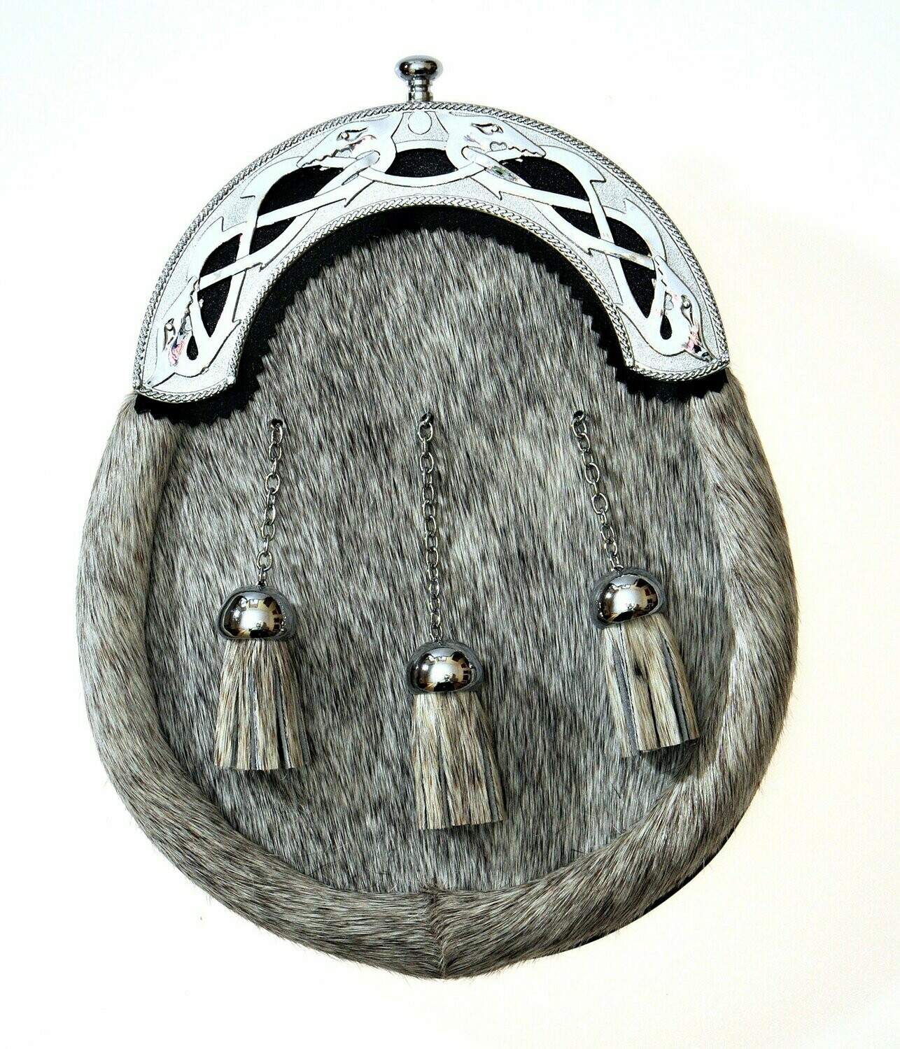 Chrome Serpent Dress Sporran