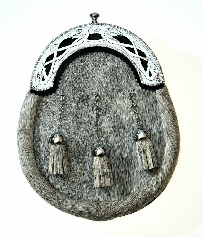 Chrome Serpent Dress Sporran