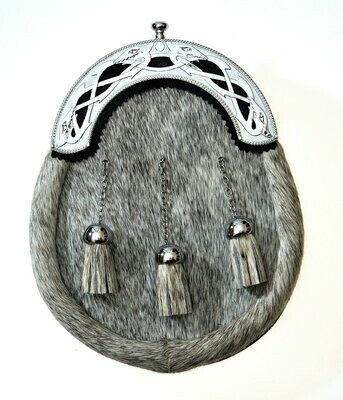 Chrome Serpent Dress Sporran