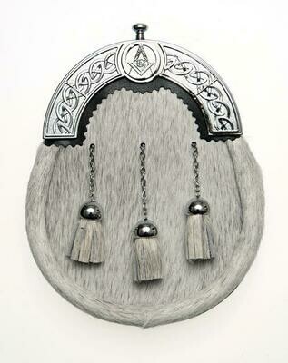 Chrome Masonic Dress Sporran