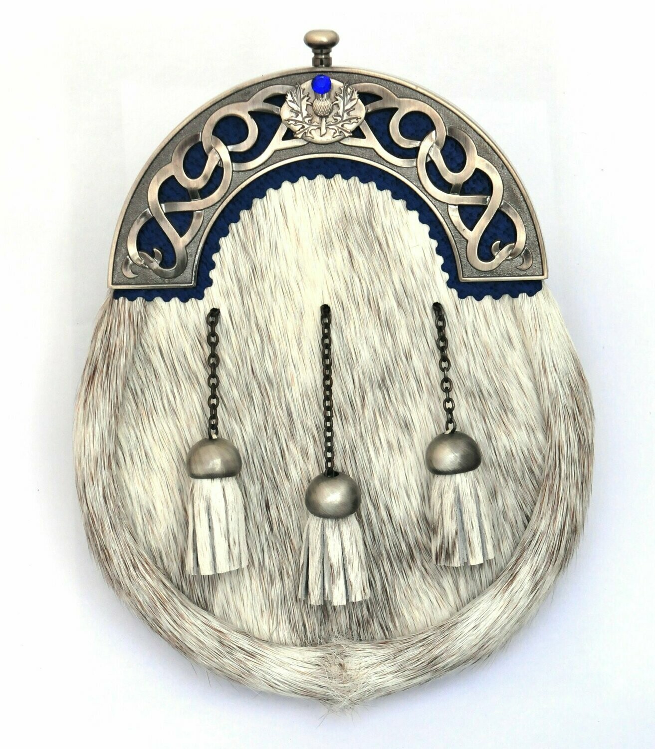 Antique Blue Stone Dress Sporran
