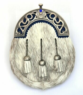 Antique Blue Stone Dress Sporran