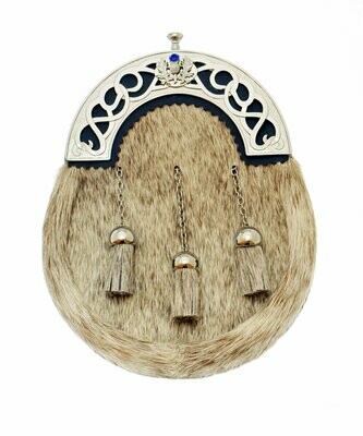 Chrome Blue Stone Dress Sporran