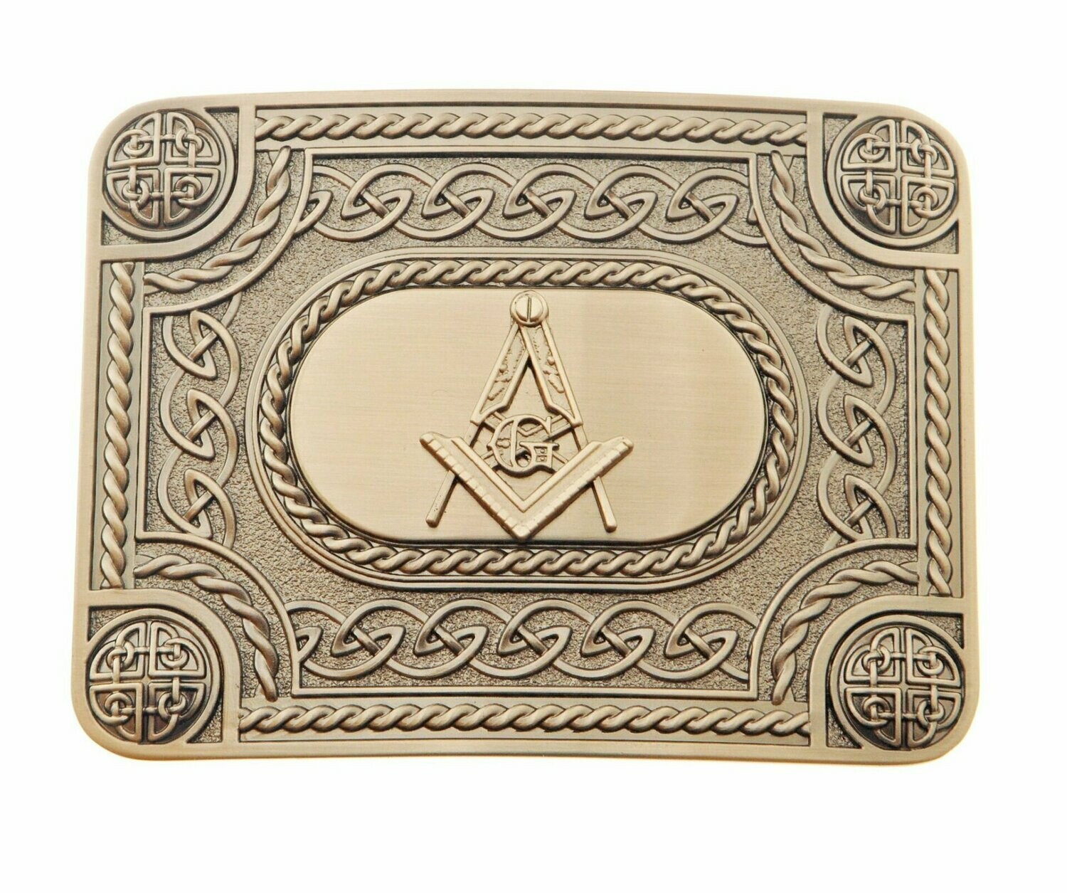 Antique Masonic Kilt Buckle