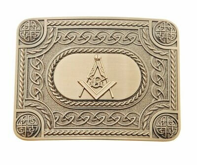 Antique Masonic Kilt Buckle