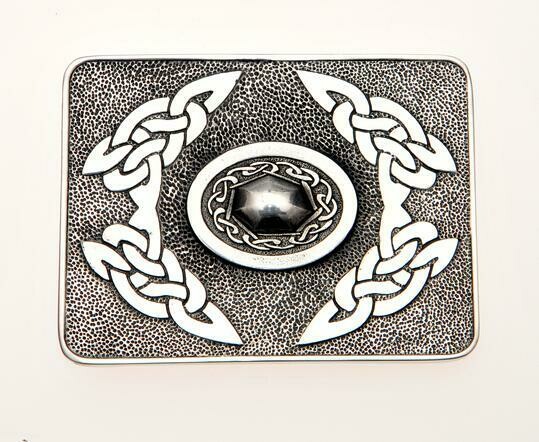 Oval Bulldog Kilt Buckle