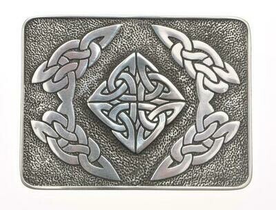 Square Bulldog Kilt Buckle