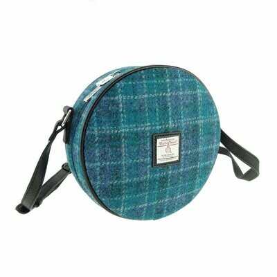 Harris Tweed Bannock Round Bag