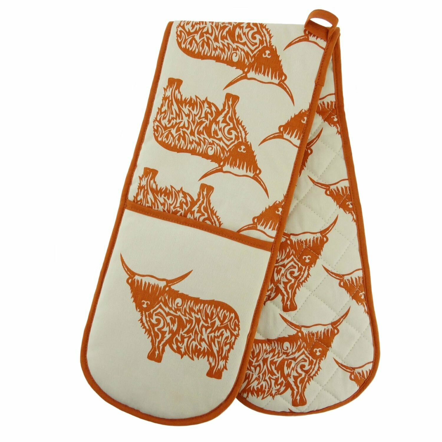 Highland Cow Oven Gloves