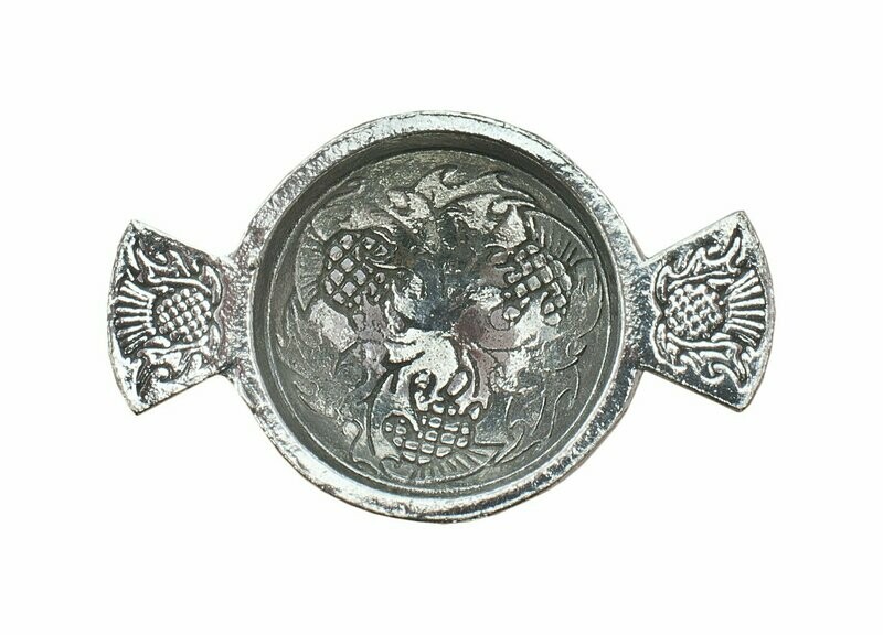 1.25" Thistle Mini Pewter Quiach