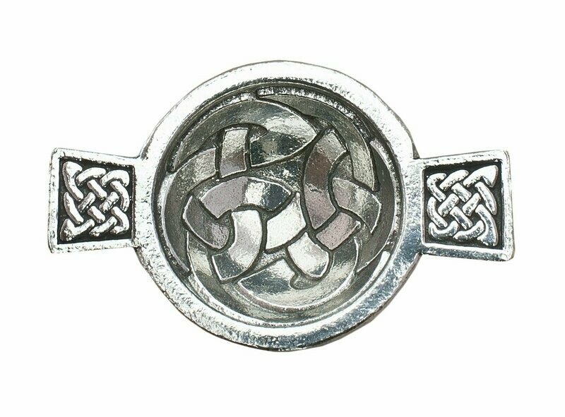 1.25" Celtic Mini Pewter Quiach