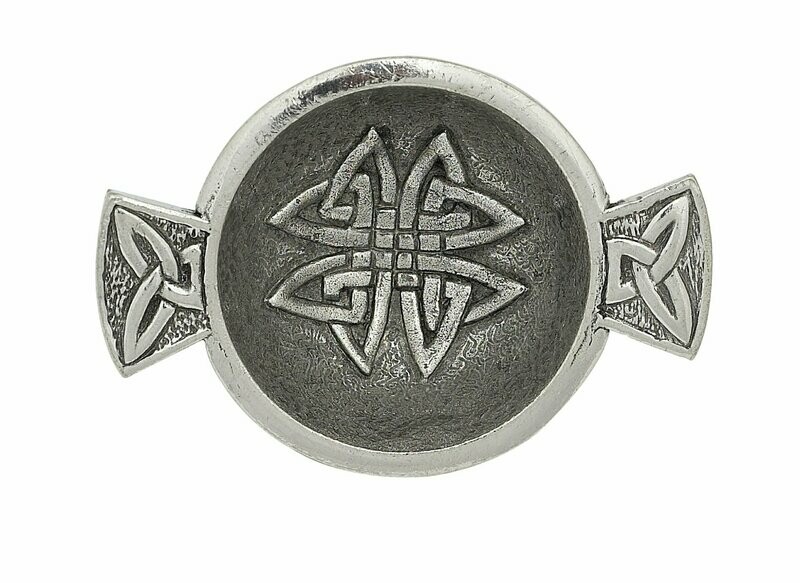 1.25" Celtic Knot Mini Pewter Quiach