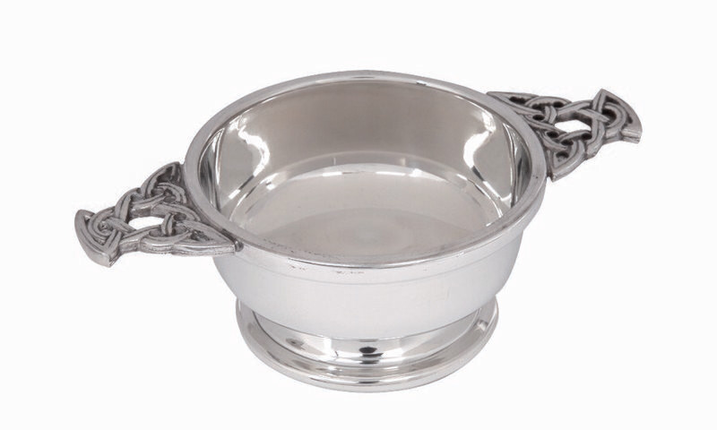 2.5" Plain Pewter Quiach