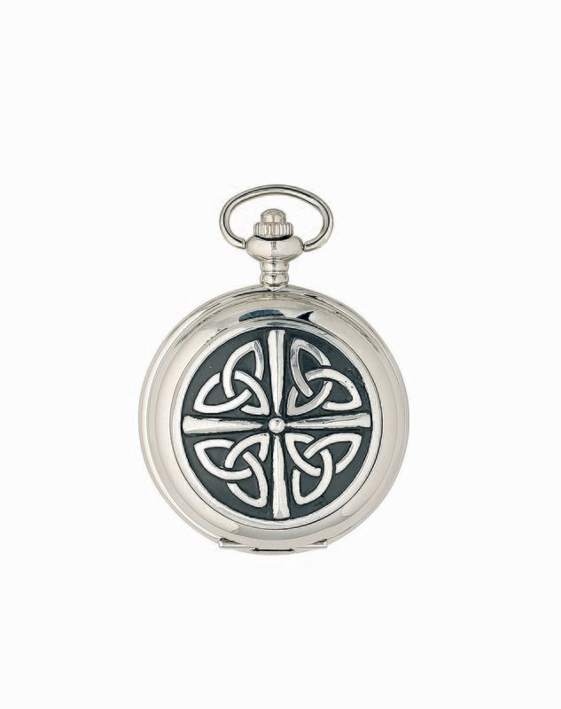 Celtic Pattern Pocket Watch