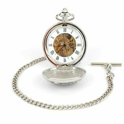 Celtic Knot Pocket Watch, Clock Facing: Mechanical