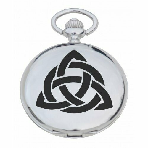 Celtic Engraved Pocket Watch
