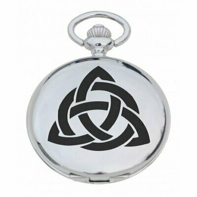 Celtic Engraved Pocket Watch
