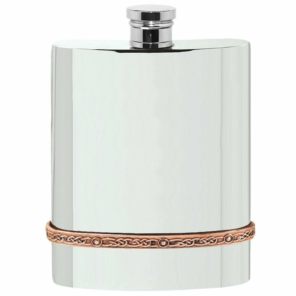 Celtic Rose Flask