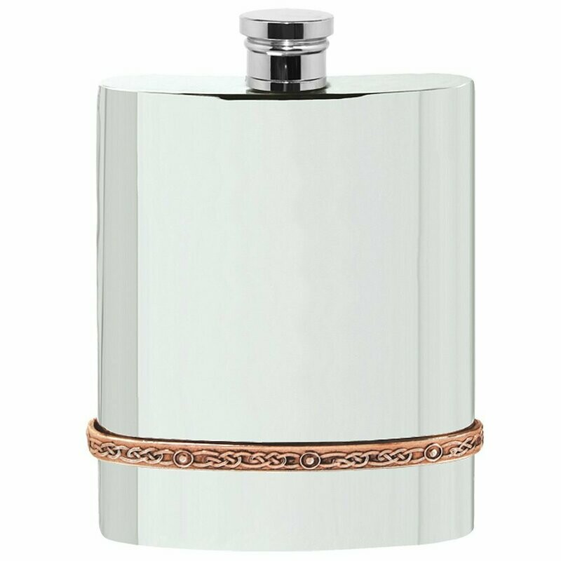 Celtic Rose Flask