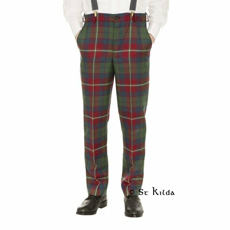 Tartan Trews - Low Waisted